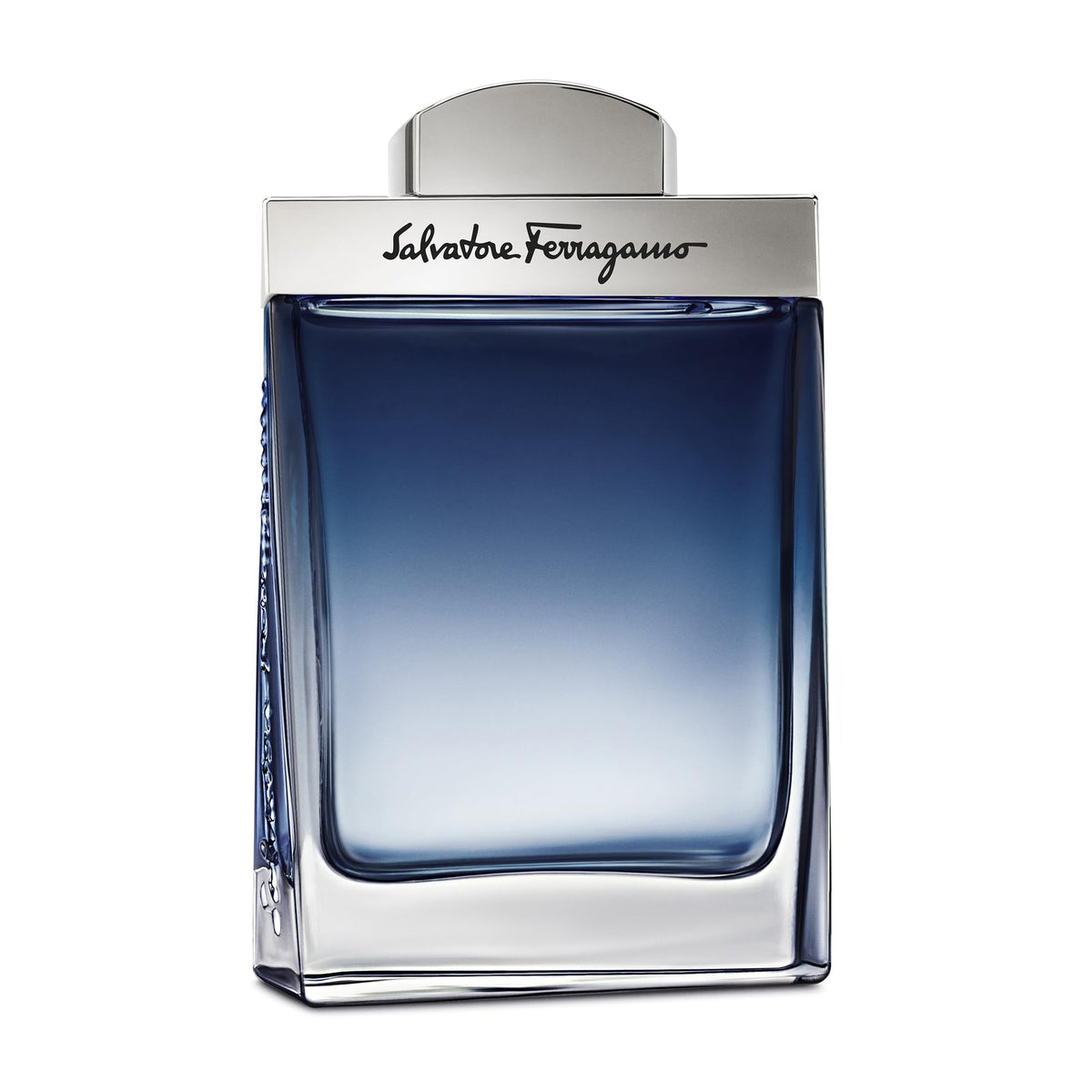 Ferragamo Subtil bottle front view showing elegant twist and refined style