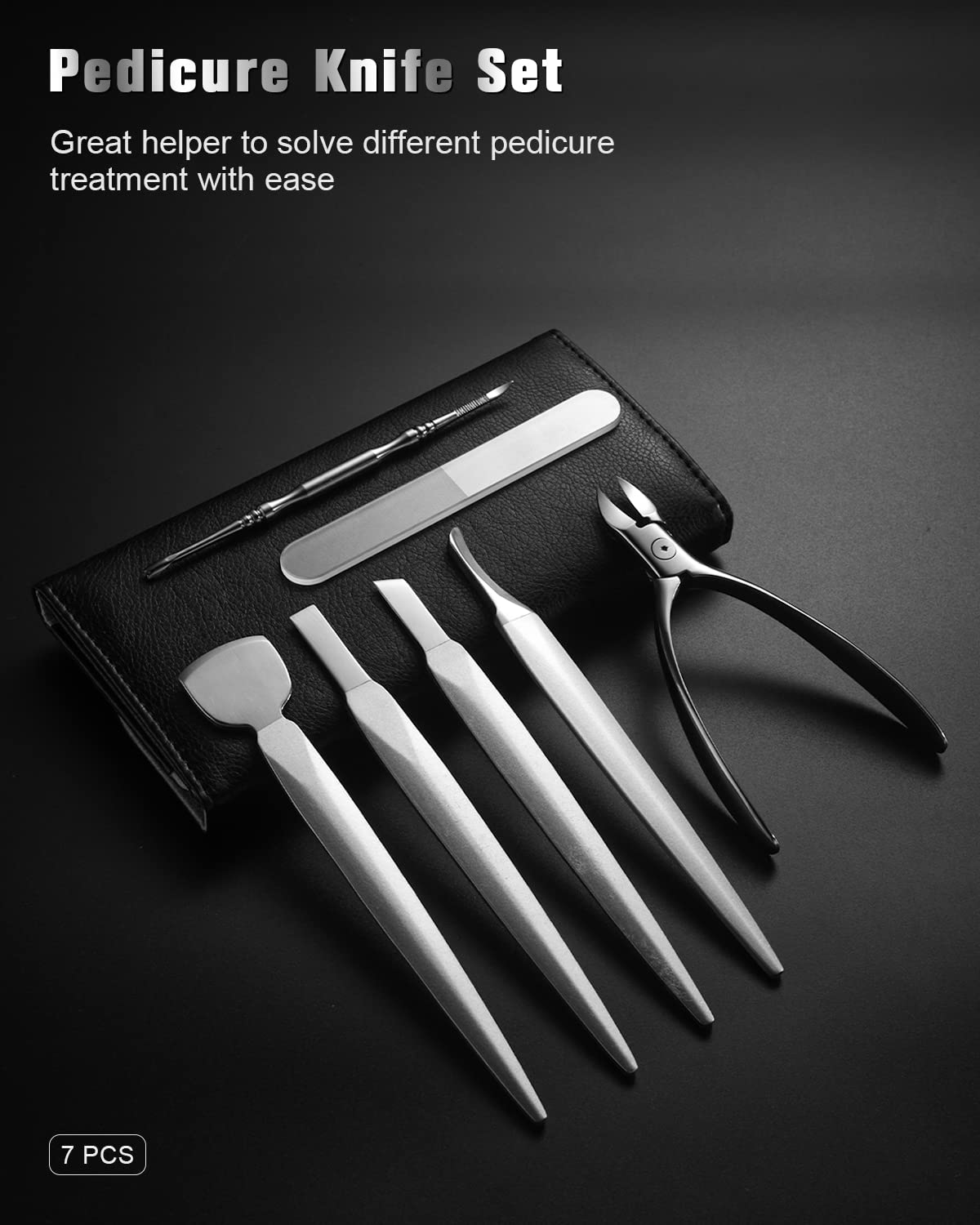 FERYES curved blade close-up demonstrating sharp edge for precise cutting
