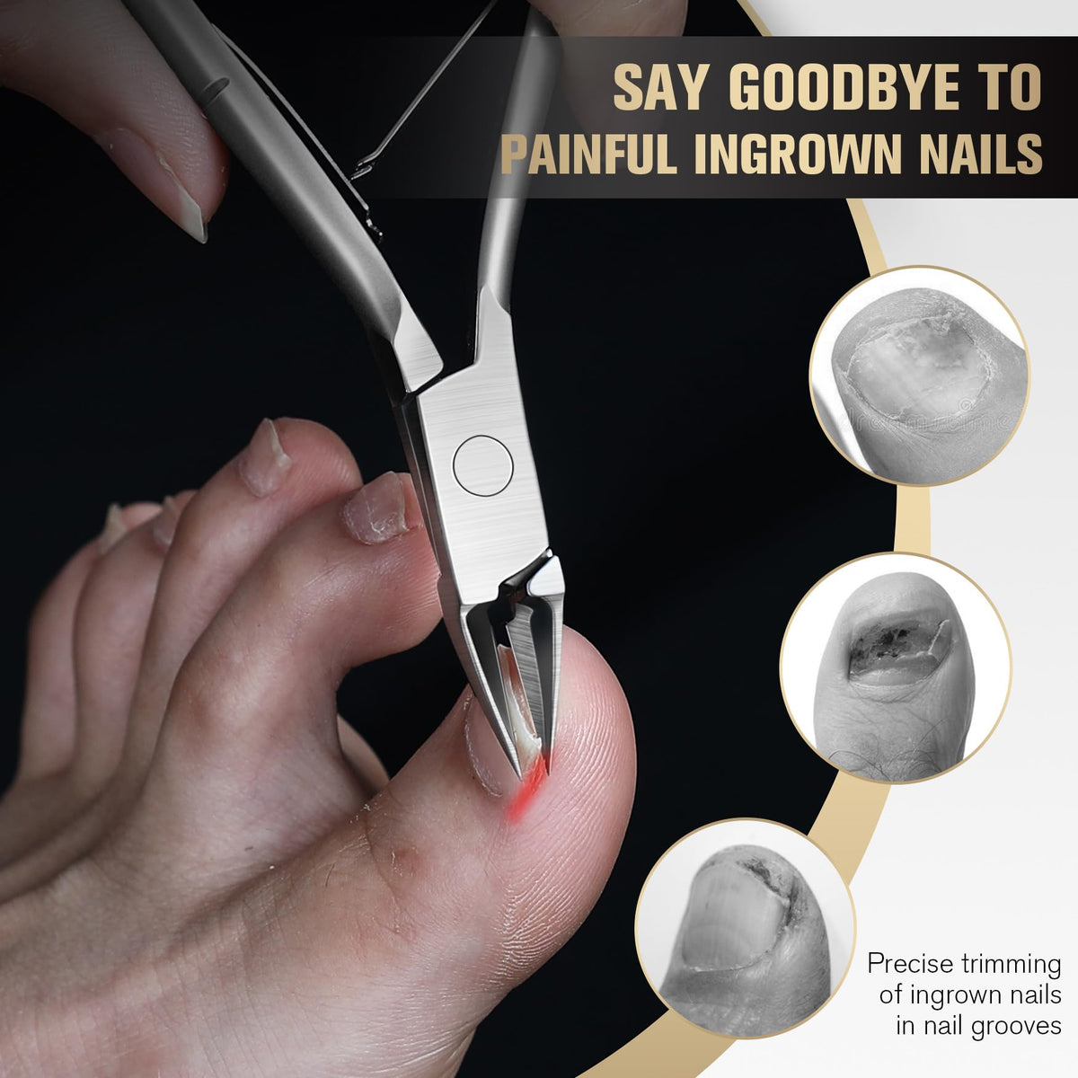 FERYES close-up of 16mm straight blade highlighting sharp edge for precise cuts