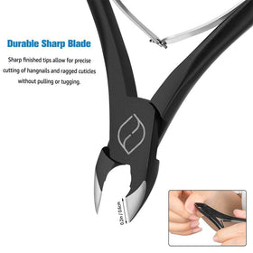 FERYES scale image of cutters in hand demonstrating compact size and easy control