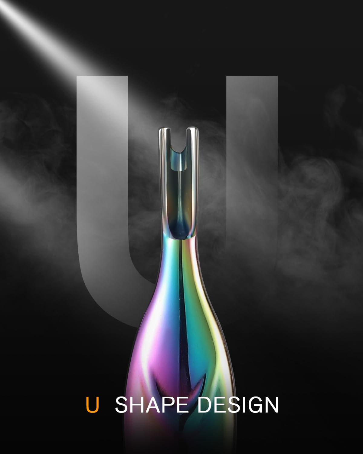 FERYES close-up of the U-shaped edge highlighting smooth contour for pushing cuticles
