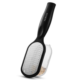 FERYES foot file front view showing sleek design and quick exfoliation