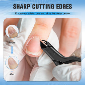 FERYES handle grip detail highlighting anti-slip coating for reduced hand fatigue