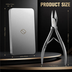 FERYES clippers on bathroom counter with pedicure tools illustrating convenient home use