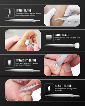 FERYES toenail clipper held in hand illustrating leverage and control for thick nails