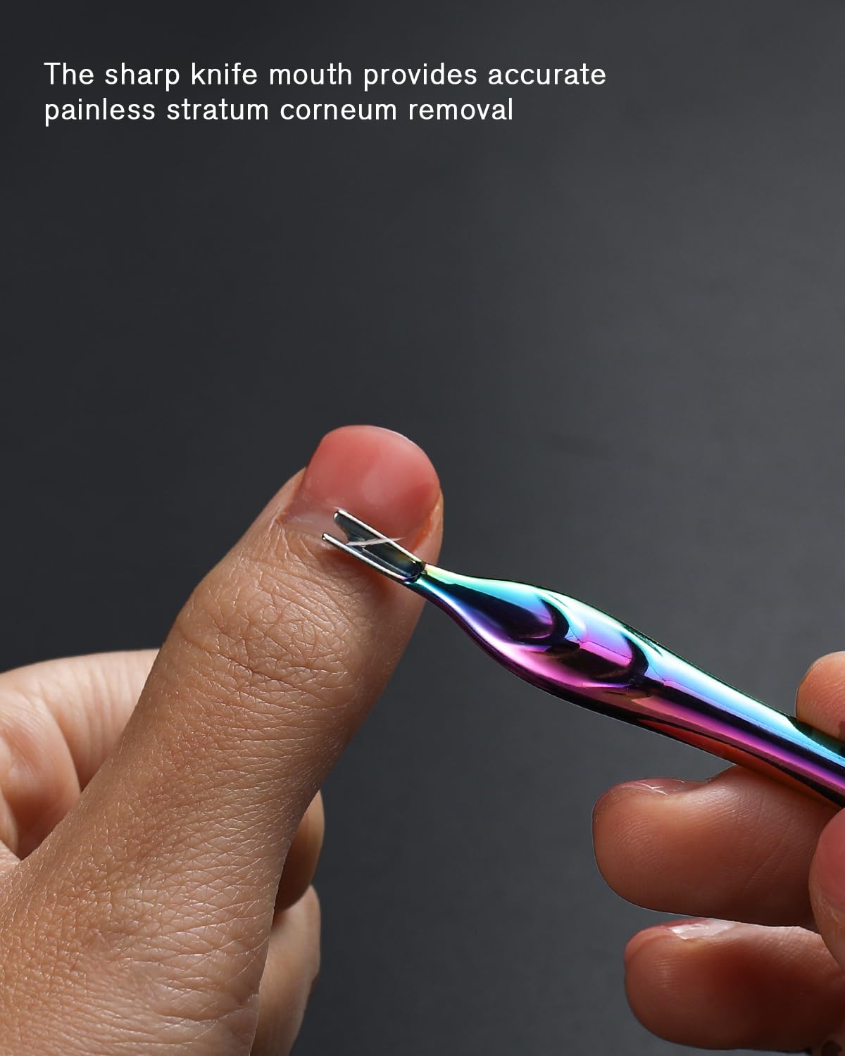 FERYES tool held in hand to show compact size and travel convenience