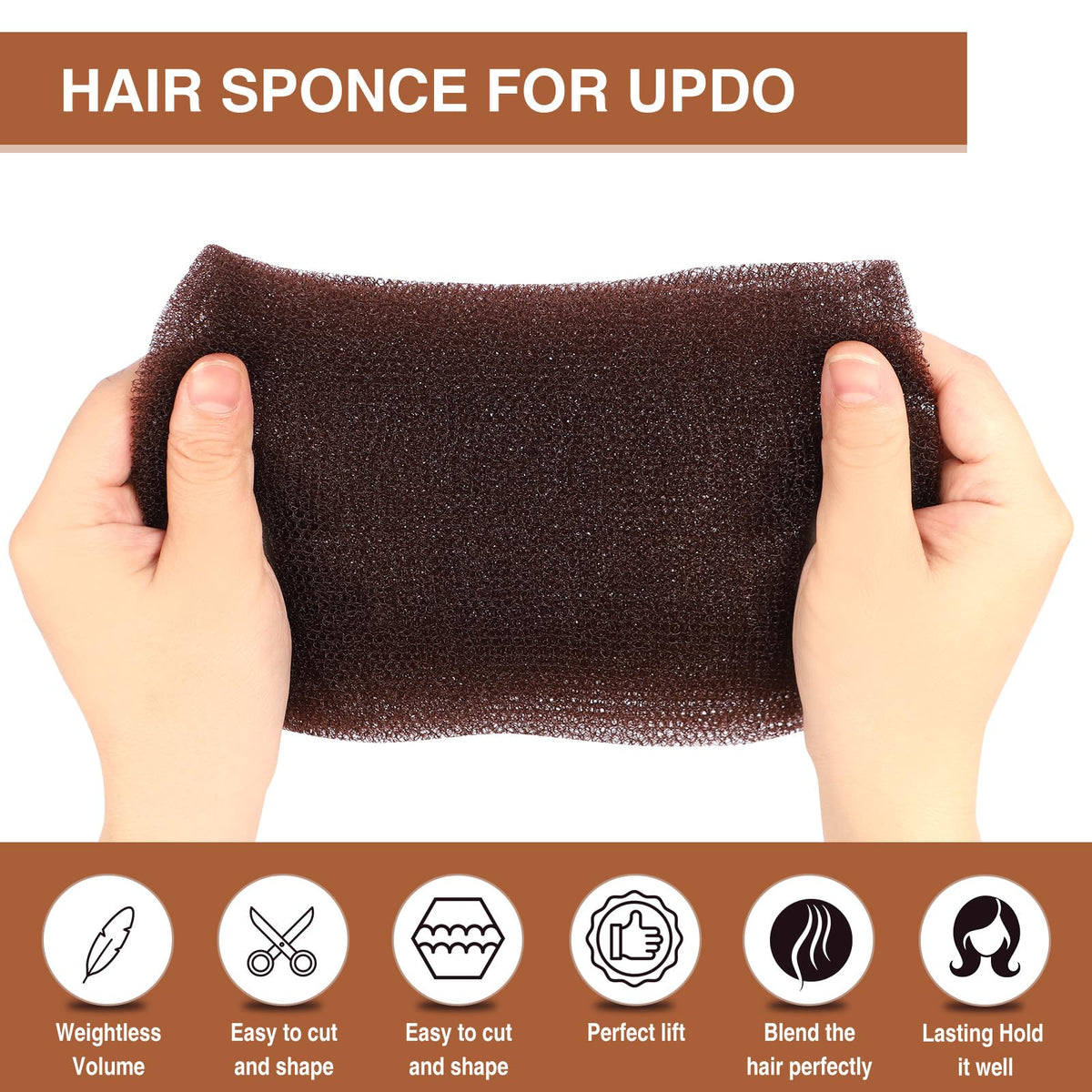 FEUNLEM close-up of soft padding texture highlighting blendability and lightweight comfort