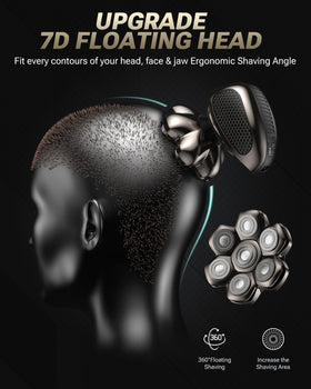 feysfew shaver used in shower demonstrating waterproof convenience