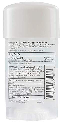 FF Almay application lifestyle image shows applying gel for comfortable dry protection
