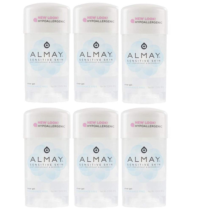 FF Almay clear gel front packaging shows product and size, offers easy selection