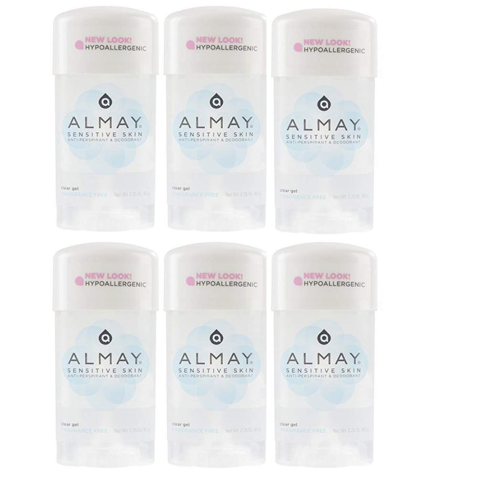 FF Almay clear gel front packaging shows product and size, offers easy selection