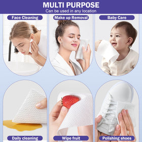 FFEWAFP towels in travel kit, compact convenience for skincare