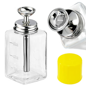 ffresiss front view glass dispenser showing compact design and visibility benefit