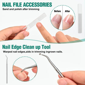 FFyeiiy long handle held in hand to show leverage and reduced hand strain benefit