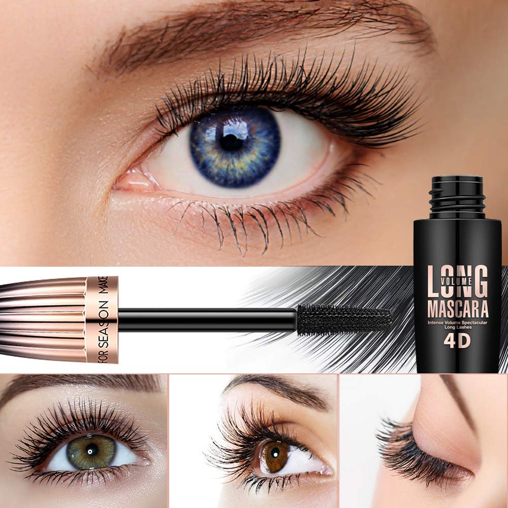 FGHJ mascara applied on model in lifestyle shot showcasing longer, fuller looking lashes