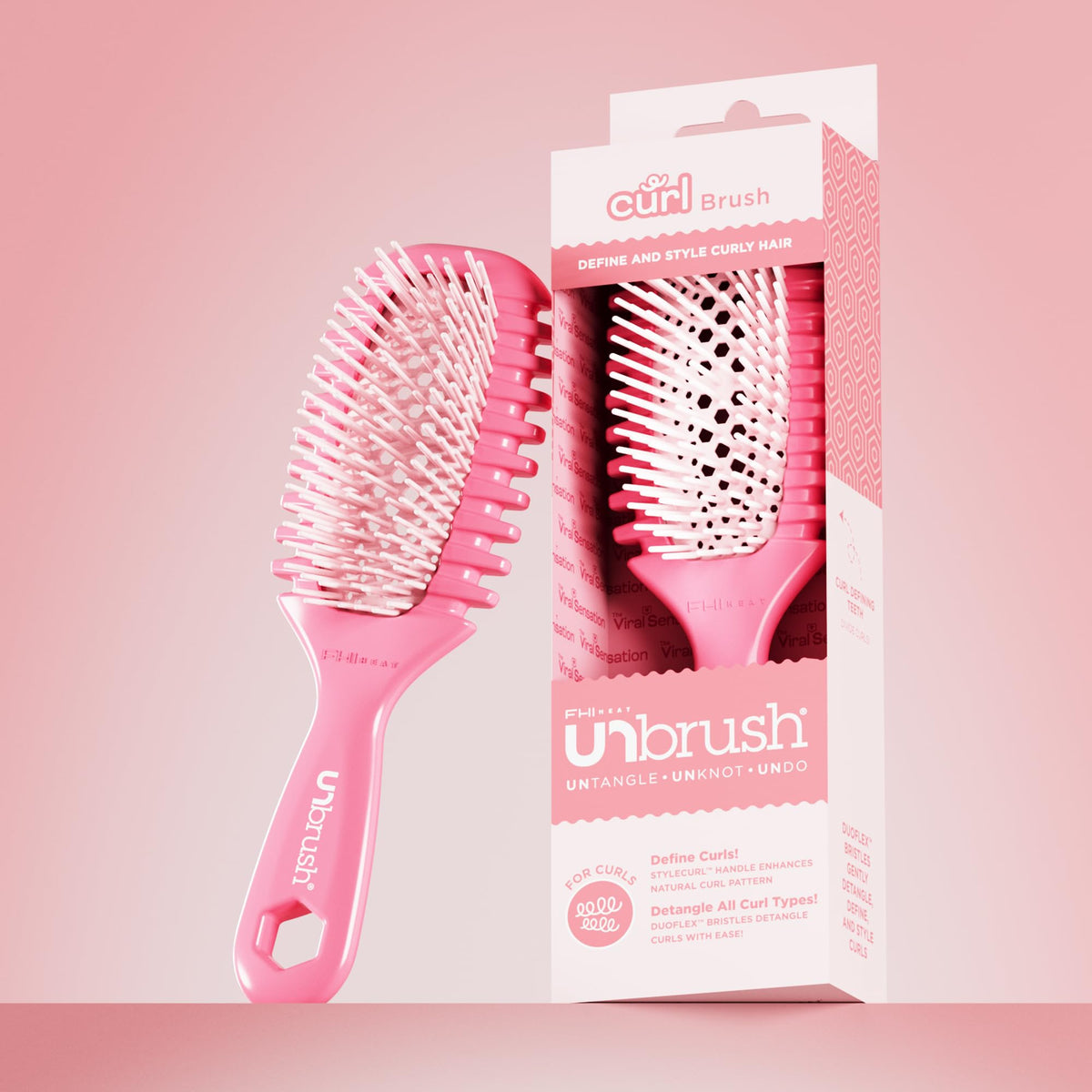 FHI Heat backless vented design image demonstrating quick drainage for cleaner brushes