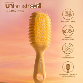 FHI Heat UNbrush Curl StyleCurl ridged handle detail offering secure grip and precise control