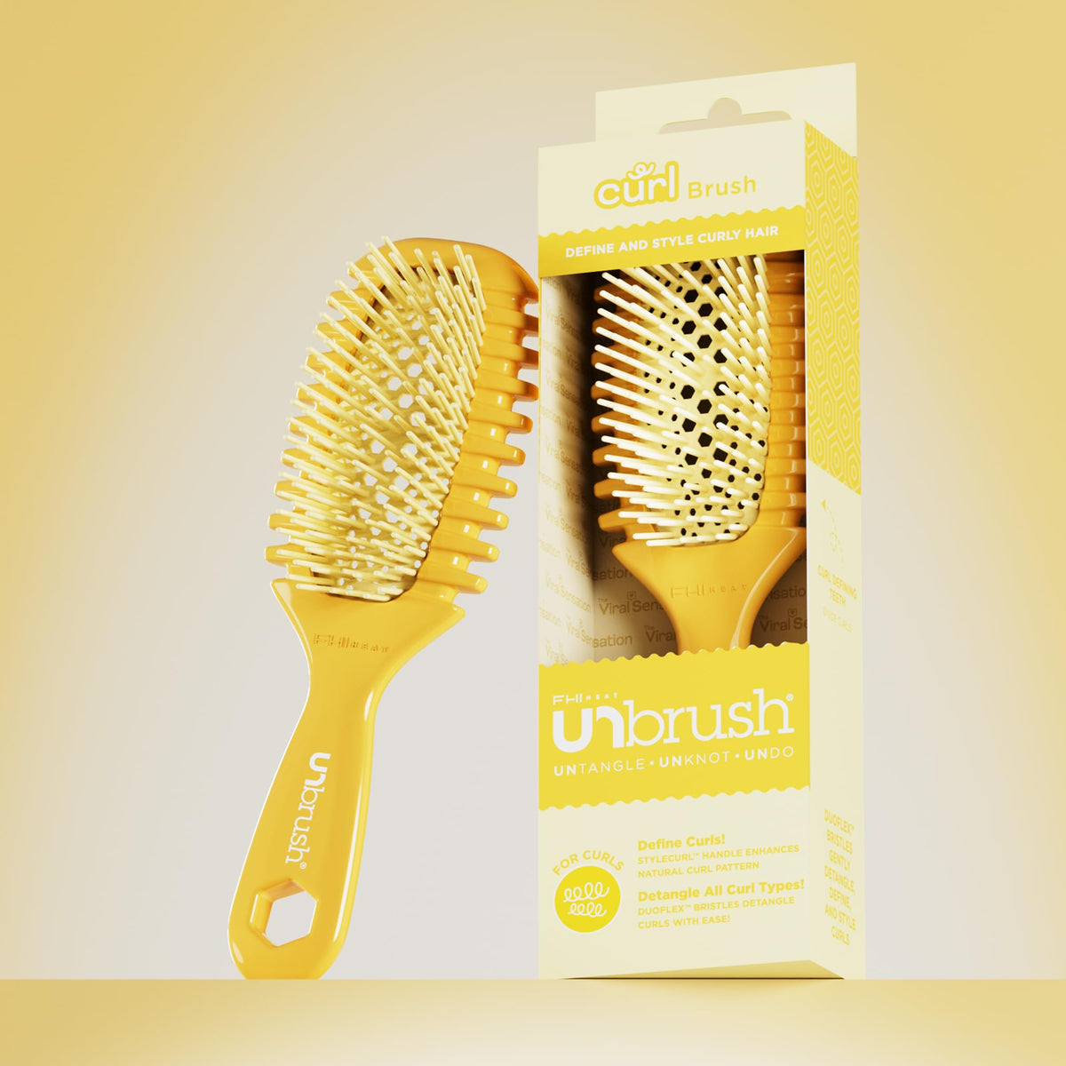 FHI Heat UNbrush Curl vented back design for fast drainage and simple cleaning