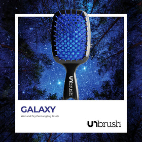 FHI Heat UNbrush smoothing dry hair to reduce frizz and polish surface strands