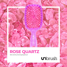 FHI Heat UNbrush smoothing dry hair, polishes strands and cuts frizz