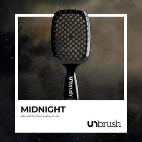 FHI Heat UNbrush smoothing dry hair delivering polished finish and reduced frizz