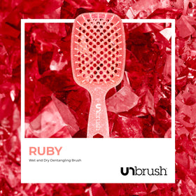 FHI Heat UNbrush used by parent and child illustrating family-friendly, versatile performance