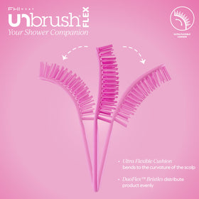 FHI Heat close-up of 132 DuoFlex anti-static bristles for gentle detangling