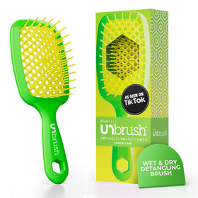 FHI Heat UNbrush front view showing compact vented design and quick drying benefit