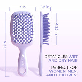 FHI Heat UNbrush lightweight handle shown next to coin for size and comfortable hold