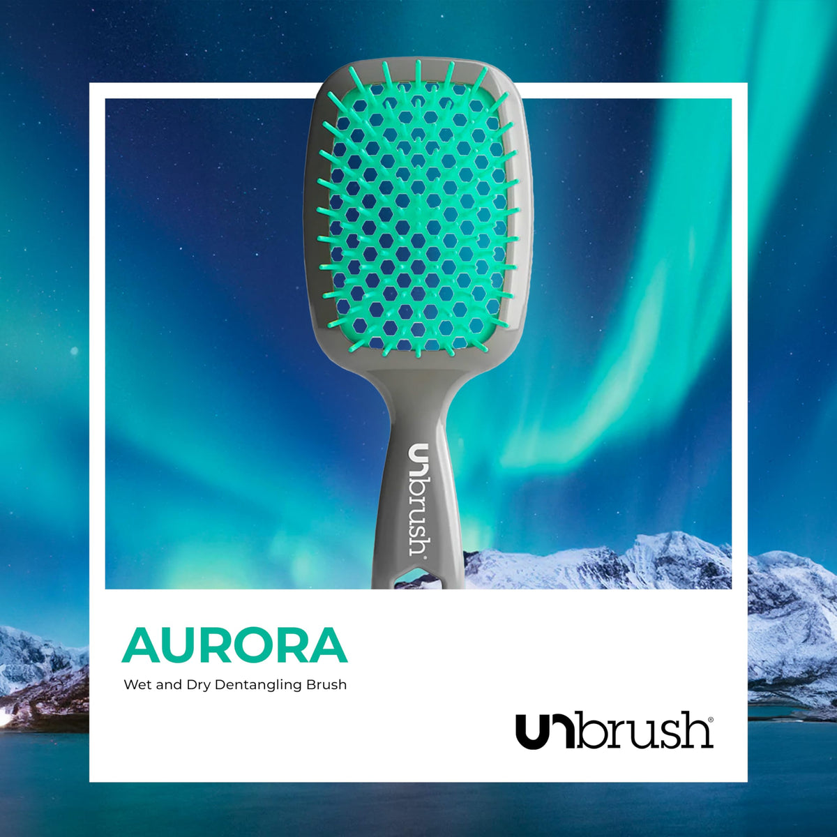 FHI Heat UNbrush working on curly hair to reduce breakage and maintain volume