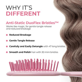 FHI Heat UNbrush Mini backless vented cushion detail boosting airflow to speed drying