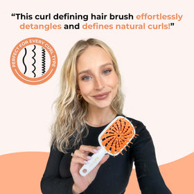 FHI Heat UltraFlex bristle close-up demonstrating gentle detangling benefit