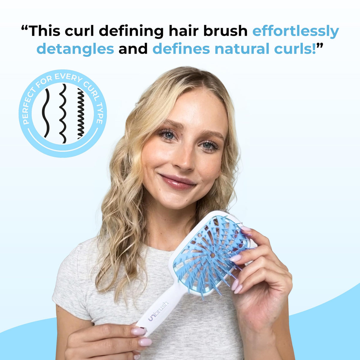 FHI Heat close-up of 84 UltraFlex bristles delivering gentle detangling benefit