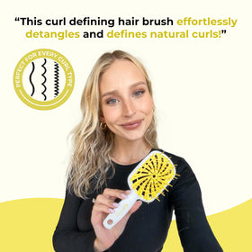 FHI Heat close-up of UltraFlex bristles highlighting flexible tips that reduce breakage