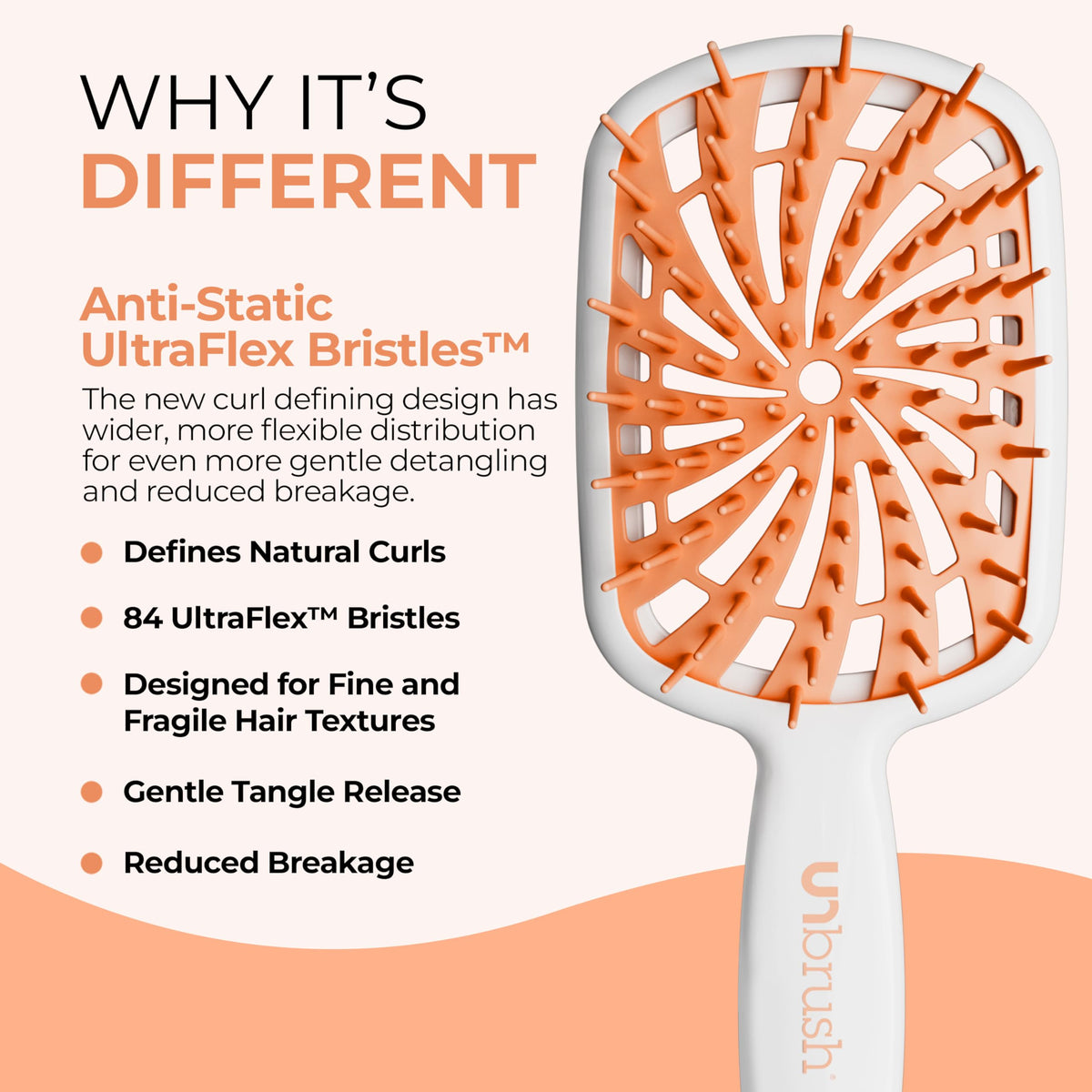 FHI Heat vented backless cushion detail allowing faster blow-dry benefit