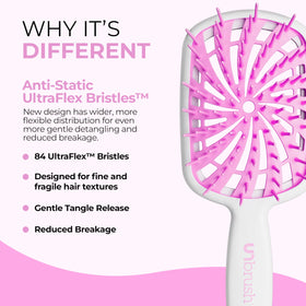 FHI Heat vented spiral cushion detail for faster blow-drying benefit