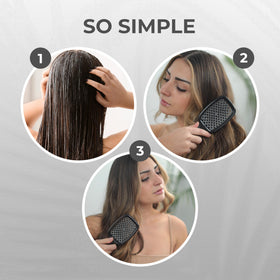 FHI Heat UNbrush beside travel pouch illustrating portable styling convenience