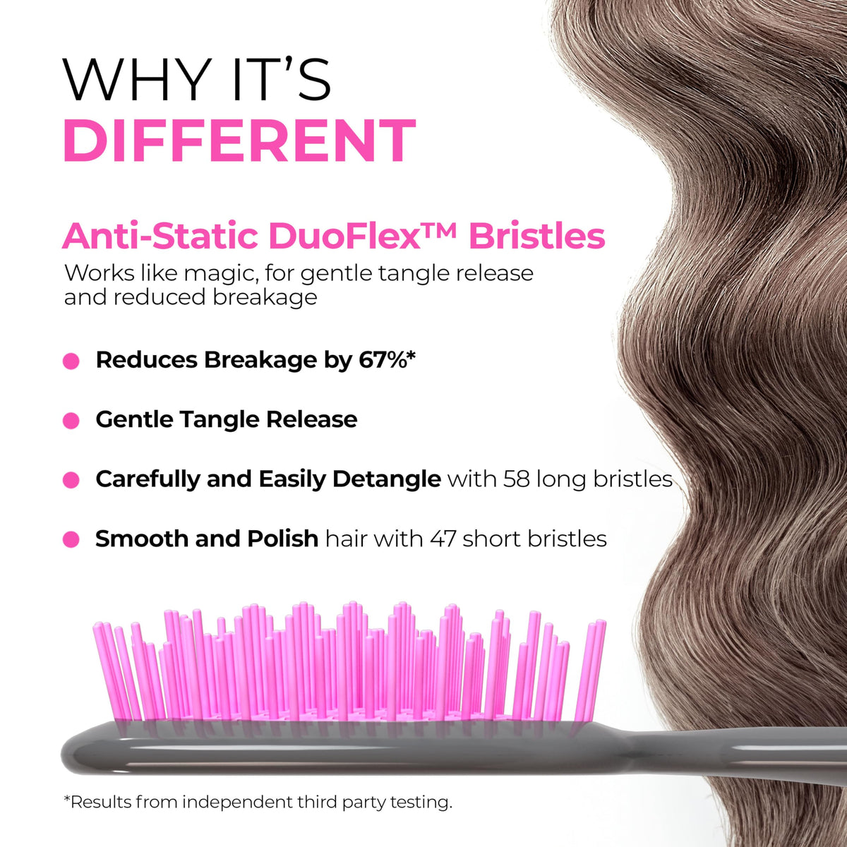 FHI Heat Unbrush vented back detail illustrating airflow for faster blow-drying