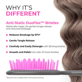 FHI Heat Unbrush vented back detail illustrating airflow for faster blow-drying
