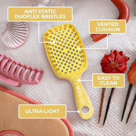 FHI Heat UNbrush used on wet hair for gentle detangling and easier styling