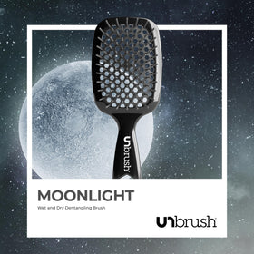 FHI Heat brush detangling wet hair demonstrating safe use and reduced breakage