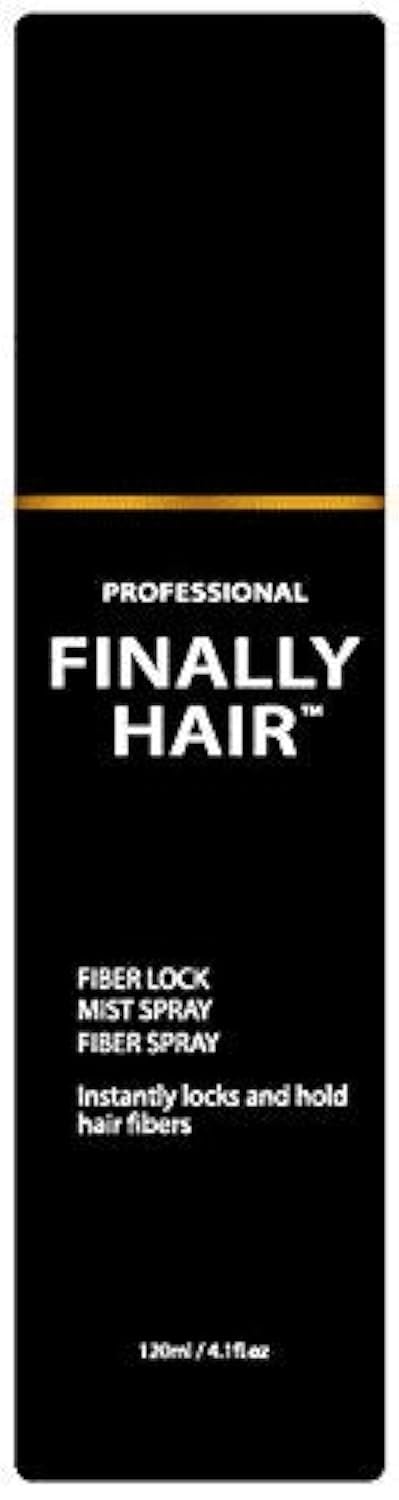Finally Hair front bottle showing label and 120ml size for confident hold