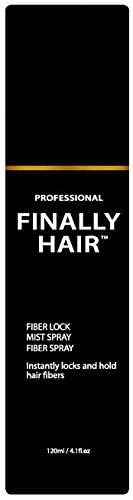 Finally Hair texture detail showing non-greasy finish and natural appearance