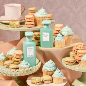Fine'ry pistachio and almond ingredient detail highlighting creamy gourmand notes