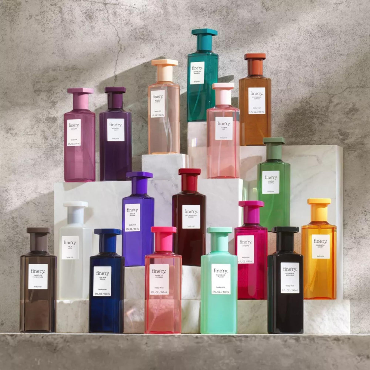 Fine'ry bottle styled in a gift scene, ideal present for fragrance lovers