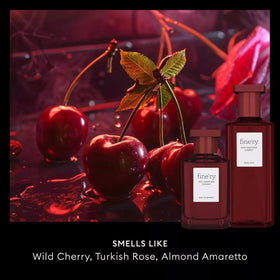 Fine'ry packaging detail highlighting label and luxurious minimalist presentation benefit