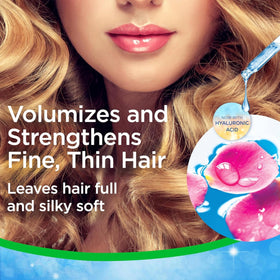 FINESSE label and pump detail highlighting ingredients and clarity benefit