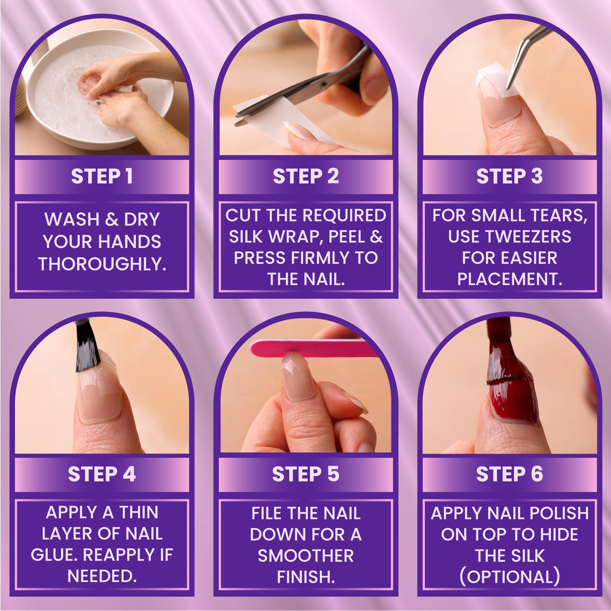 Finga-Nails file detail showing texture for smoothing and blending