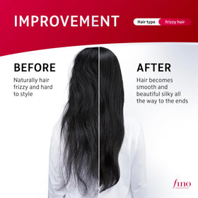 Fino close-up of serum blend ingredients highlighting repair benefits
