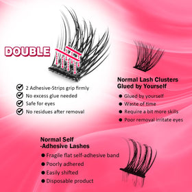 FinyDreamy close-up of ultra-thin 0.05mm adhesive strip demonstrating invisible grip